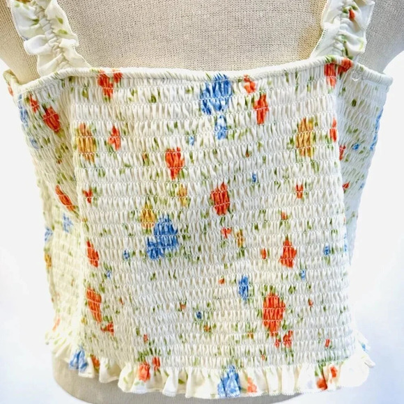 NWT SO GOODS FOR LIFE Juniors Sleeveless Pullover Cropped Shirred Top Size XXL - Picture 4 of 10